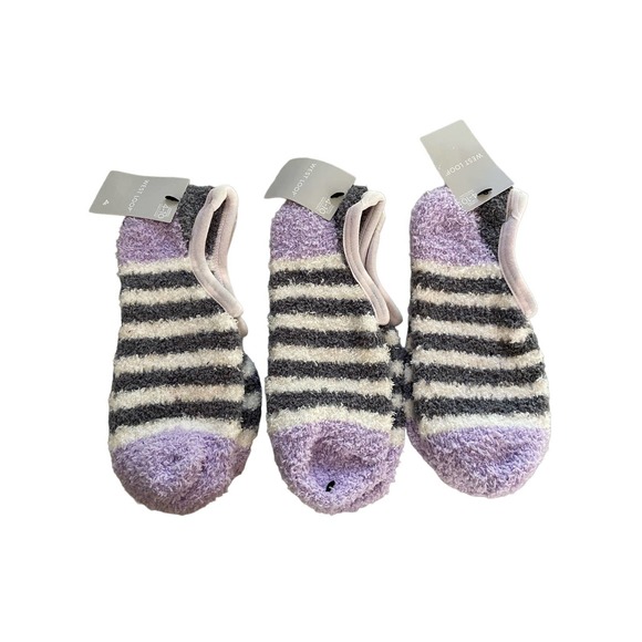 West Loop Cozy Fuzzy Liner Socks SZ shoe 4-10 - Picture 1 of 7